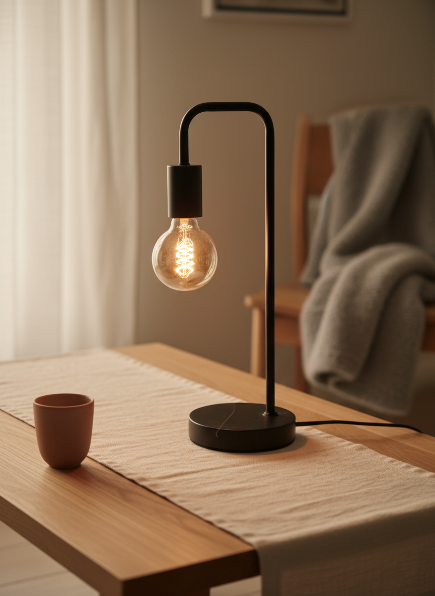 Table lamp — after